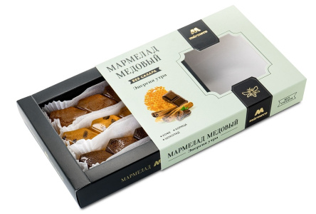 Мармелад медовый MARMECO 200гр Энергия утра б/сахара 1/10шт