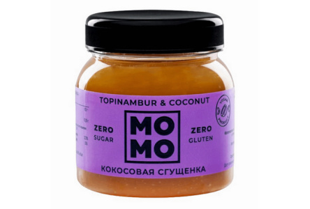 Сгущенка кокосовая MOMO 280гр пл/б 1/12шт