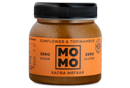 Паста-халва МОМО 250гр Из семян подсолнечника 1/12шт