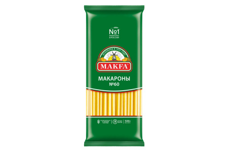 Макаронные изделия МАКФА 500гр Макароны длинные 1/12шт