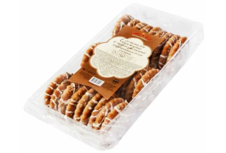 Печенье РУССКИЙ ДЕСЕРТ 140гр Карамель/глазурь 1/12шт