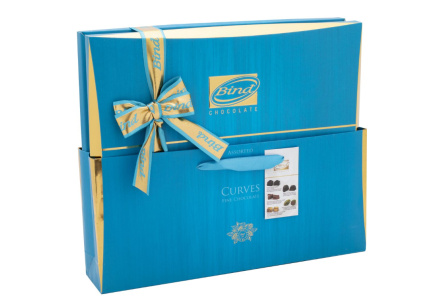 Набор конфет BIND 320гр Эксклюзив синий 1/6шт