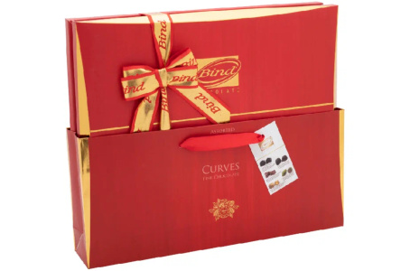 Набор конфет BIND 320гр Эксклюзив красный 1/6шт