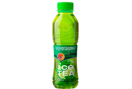 Чай холодный ЧЕРНОГОЛОВКА ICE TEA 0,5л Зеленый Мята/Лайм 1/12шт