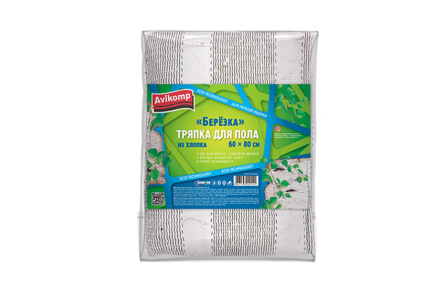 Тряпка д/пола AVIKOMP 60х80 см 1 шт Technology/полосатая 1/20шт