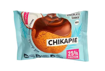 Печенье CHIKALAB 60гр Кокосовое глаз 1/9шт