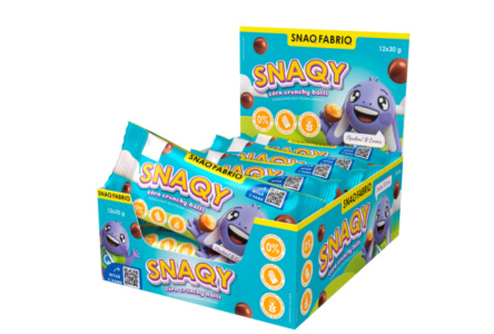 Драже кукурузные SNAQ FABRIQ 30гр Шарики в шоколаде 1/12шт