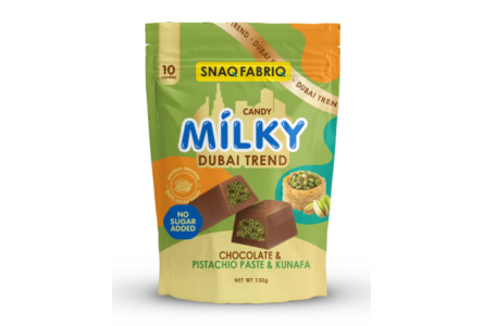 Шоколад молочный SNAQ FABRIQ 130гр Фисташковая паста/хрустящее тесто 1/15шт