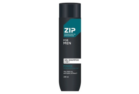 Шампунь-гель д/мужчин ZIP MEN 250мл Power 2в1 1/24шт