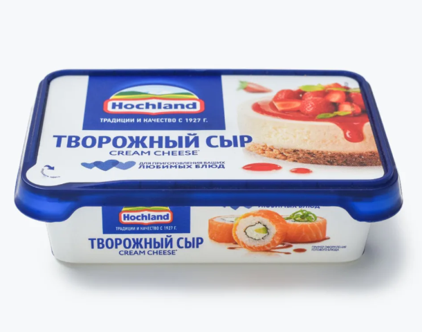 Сыр творожный HOCHLAND 350гр 65% Крем для кулинарии 1/12шт