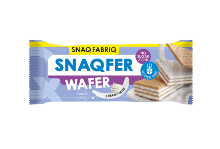 Батончик вафельный SNAQ FABRIQ 120гр со сливочным вкусом 1/28шт