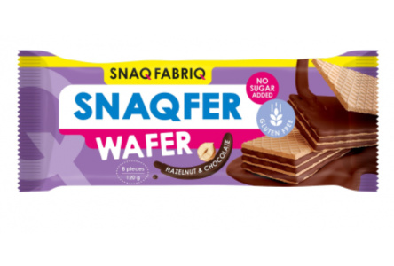 Батончик вафельный SNAQ FABRIQ 120гр Шоколад/фундук 1/28шт