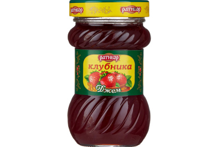 Джем РАТИБОР 360гр Клубника ст/б 1/8шт