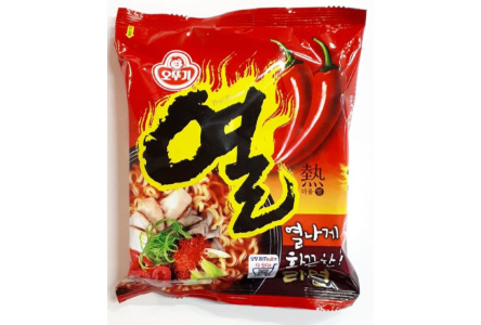 Лапша ОТТОГИ 120гр Yeul Ramen 1/20шт