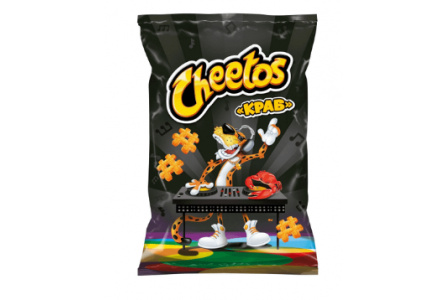 Чипсы CHEETOS 85гр Краб 1/16шт