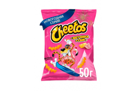 Чипсы CHEETOS 50гр Ветчина/сыр 1/24шт