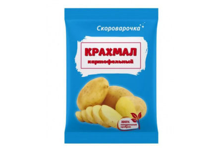 Крахмал СКОРОВАРОЧКА 200гр Картофельный 1/60шт