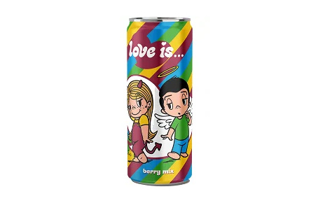Напиток LOVE IS 330мл Ягодный микс 1/12шт