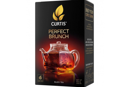 Чай черный CURTIS PERFECT BRUNCH 100гр Листовой байховый 1/14шт