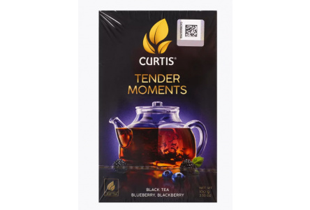 Чай черный CURTIS TENDER MOMENTS 100гр Листовой байховый 1/14шт