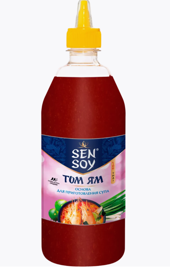 Основа для супа SEN SOY 840гр Том ям Sen Soy ПЭТ 1/6шт