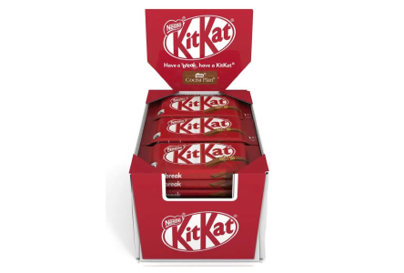 Батончик шоколадный KITKAT 41,5гр Хрустящая вафля 1/24шт