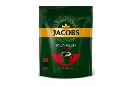 Кофе растворимый JACOBS MONARCH 75гр Intense м/уп 1/12шт