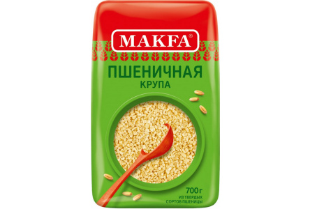 Крупа МАКФА 700гр пшеничная Артек 1/6шт