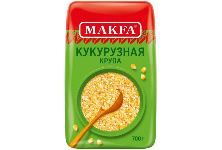 Крупа МАКФА 700гр Кукурузная 1/6шт