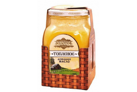 Масло топленая смесь ЗОЛОТОЕ КАЧЕСТВО 550гр 99% ст/б 1/6шт