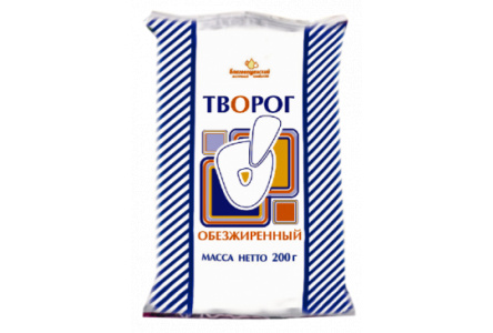 Творог  О! 200гр 9% 1/14шт Продукт без заменителя молочного жира