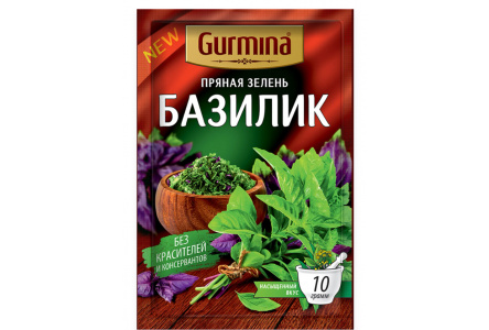 Базилик GURMINA 20гр 1/20шт Беларусь