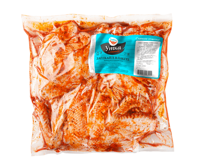 Крыло утенка УЛЫБИНО 2 фаланги в горчично-пряном маринаде в/у вес