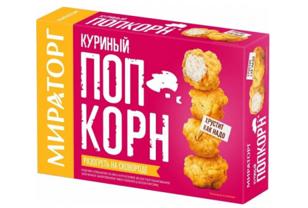 Чикен МИРАТОРГ 200гр ПопКорн 1/12шт