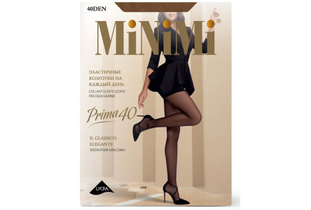 Колготки MINIMI PRIMA 40den 4L Daino шортиками 1/10шт 119432