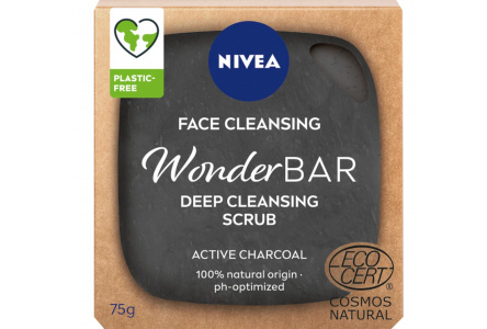 Мыло NIVEA WonderBAR 75гр Scrub 1/12шт