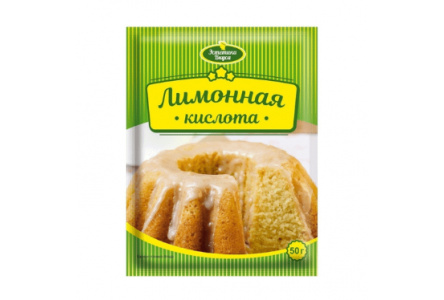 Лимонная кислота ЭСТЕТИКА ВКУСА 50гр 1/75шт