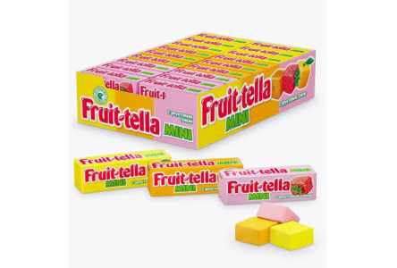 Жевательная конфета FRUITTELLA 11гр Ван Мелле 1/54шт (8х54)