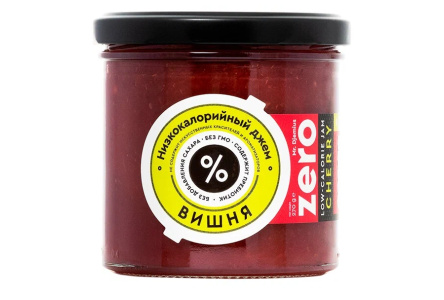 Джем низкокалорийный MR.DJEMIUS ZERO 270гр Вишня 1/8шт