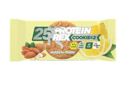 Печенье PROTEIN REX  50гр Миндаль/лимон 1/12шт