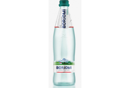 Вода минер BORJOMI 0,5л газ ПЭТ 1/12шт