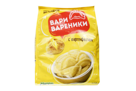 Вареники ВАРИ ВАРЕНИКИ 800гр С картофелем 1/10шт