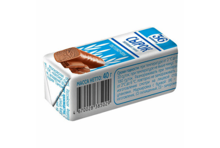 Сырок творожный 36 КОПЕЕК 40гр Какао 1/10шт