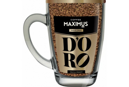 Кофе растворимый МAXIMUS 70гр Doro в кружке 1/12шт