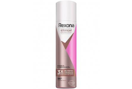 Дезодорант спрей REXONA 150мл Сухость и уверенность 1/6