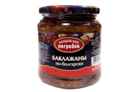 Баклажаны ВАЛДАЙСКИЙ ПОГРЕБОК 450мл По-болгарски ст/б 1/8шт