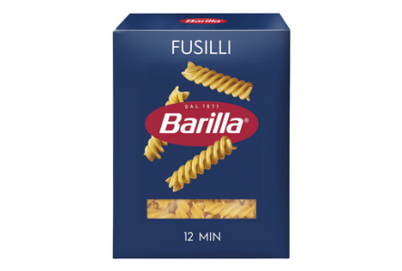 Макаронные изделия BARILLA 450гр Fusilli Спирали А 1/12шт №98