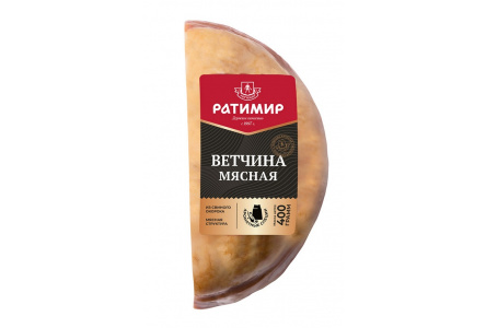 Ветчина РАТИМИР 400гр Мясная 1/1шт