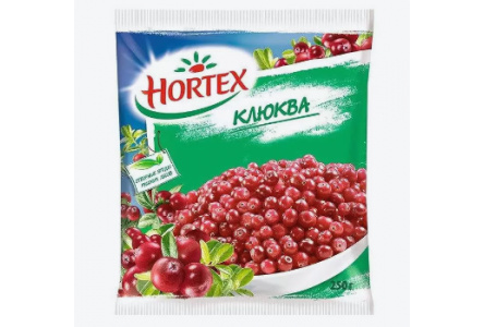 Заморож HORTEX 250гр Клюква 1/6шт