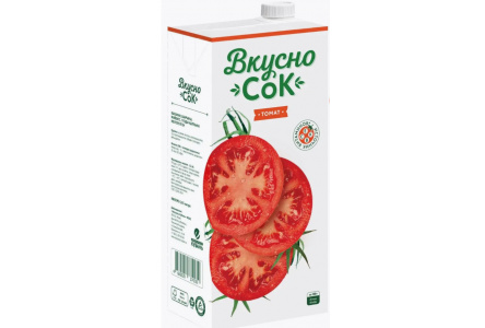 Сок/Нектар ВКУСНОСОК 0,95л Томат 1/12шт